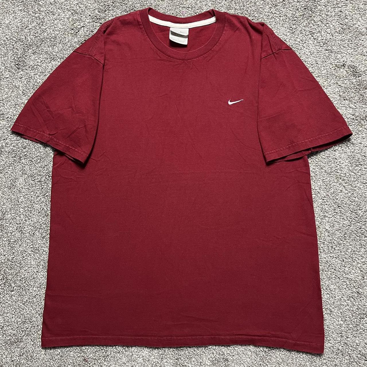 Nike Men's Shirt - Burgundy - XL