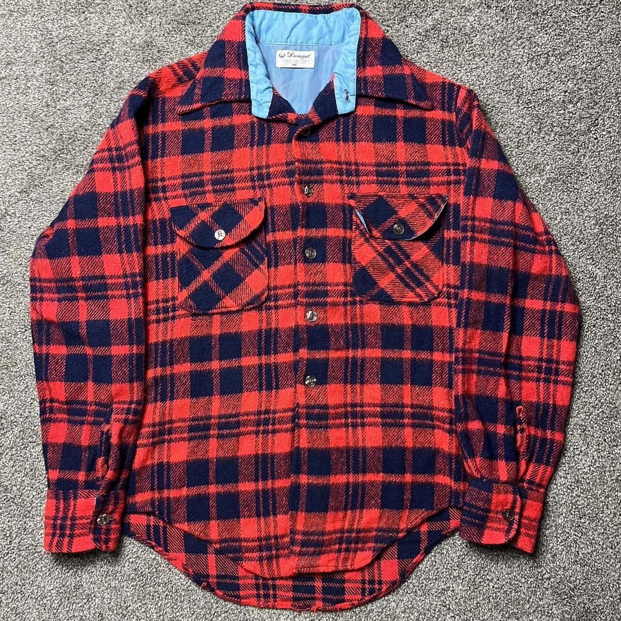 Vintage Men's Shirt - Red - M