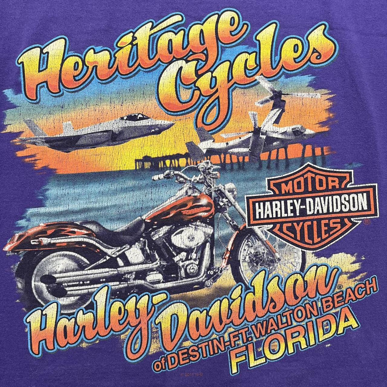 Harley Davidson Florida Shirt Size: Large fits 22 x... - Depop