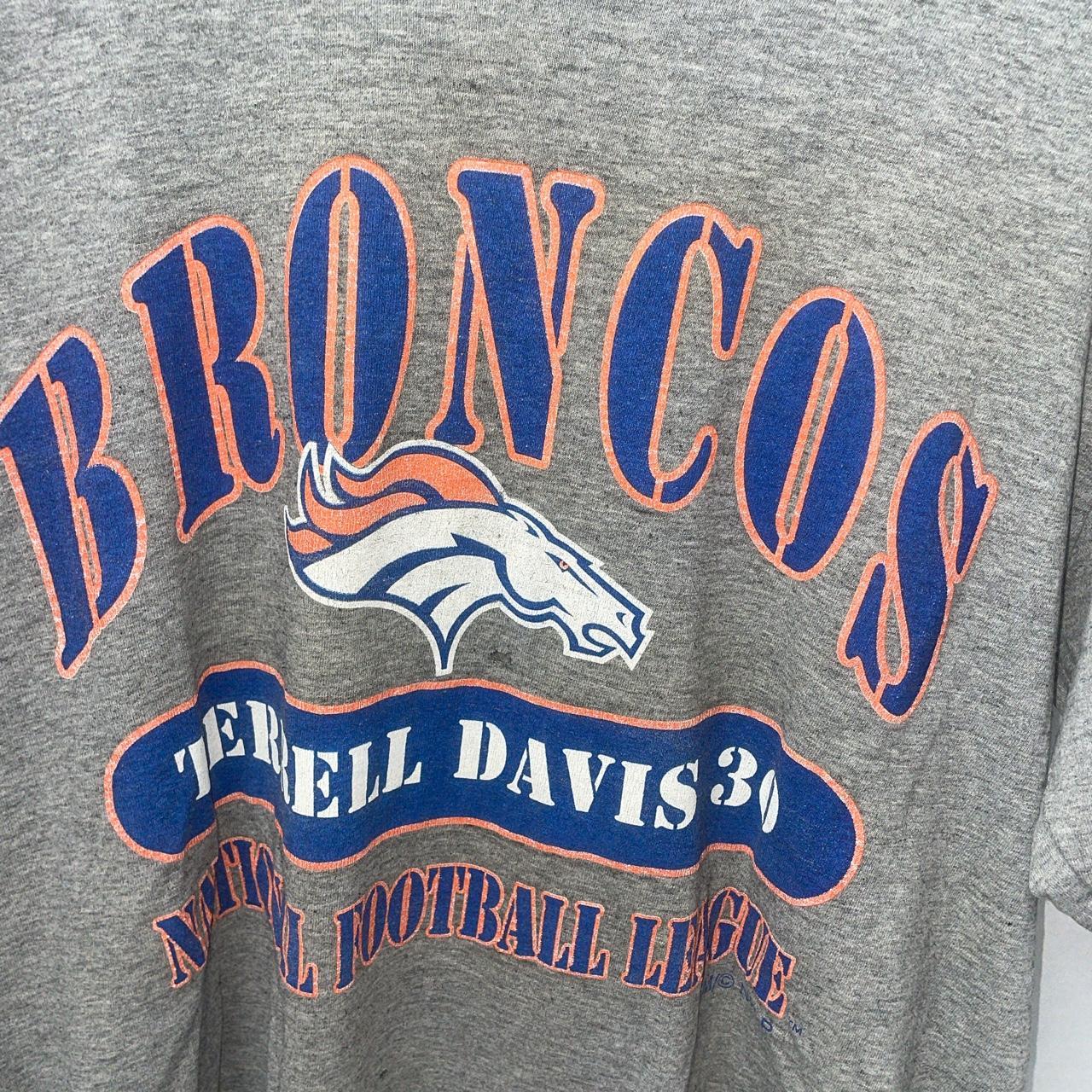 Denver Broncos Terrell Davis Mitchell & Ness 1997 - Depop