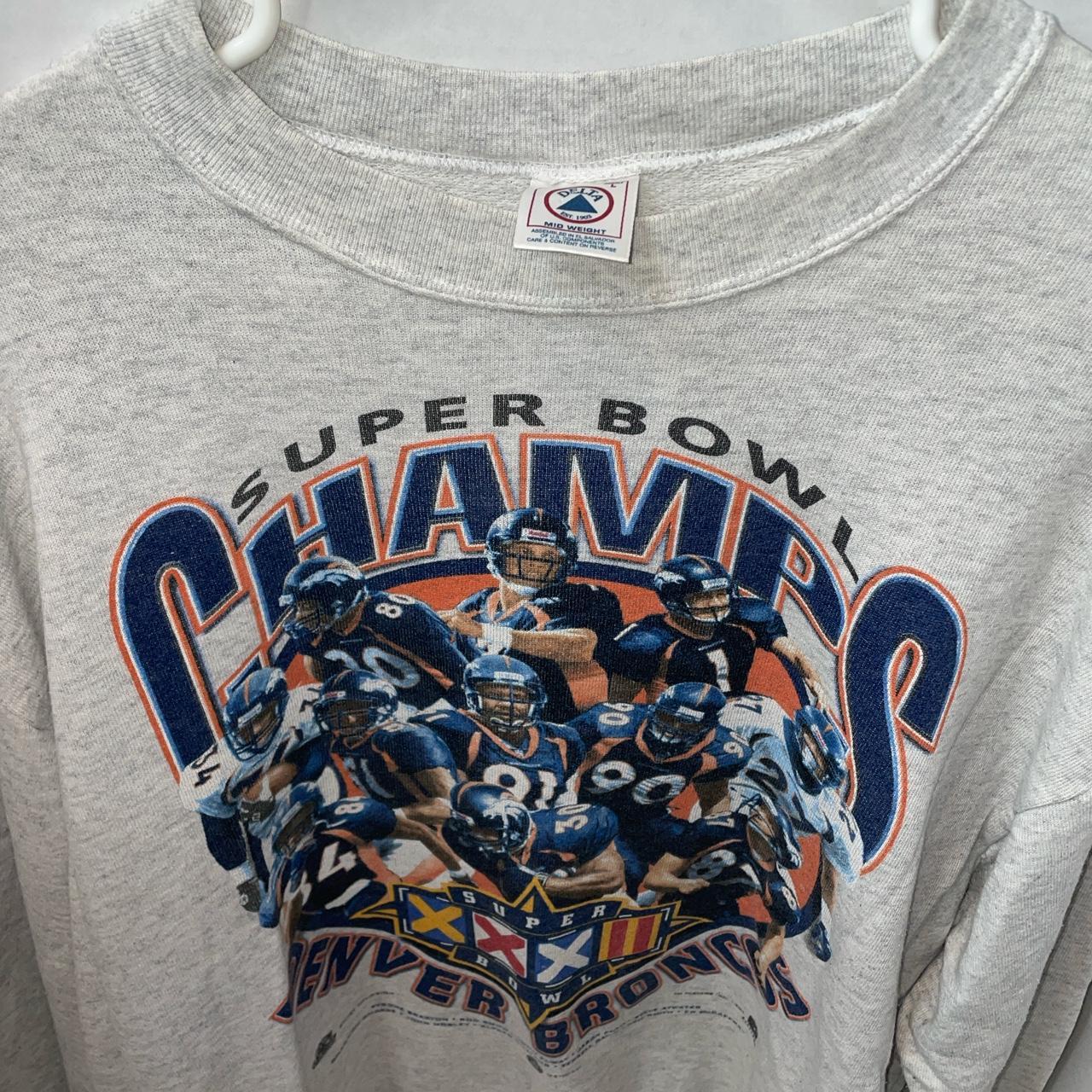 ☄️Vintage Denver Broncos Super Bowl XXIII Champions - Depop