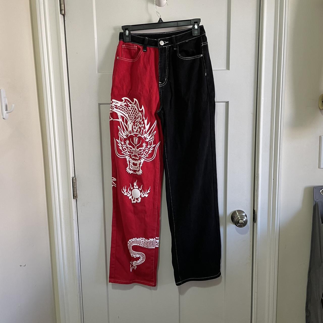 Red sales dragon jeans