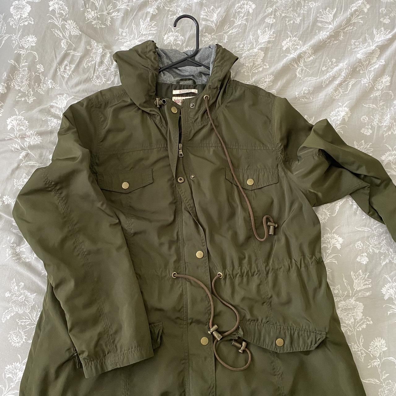 Merona Women's Green Jacket | Depop