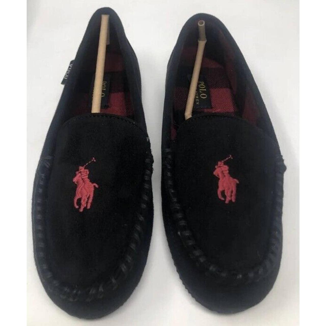 Polo ralph lauren outlet dezi black slippers