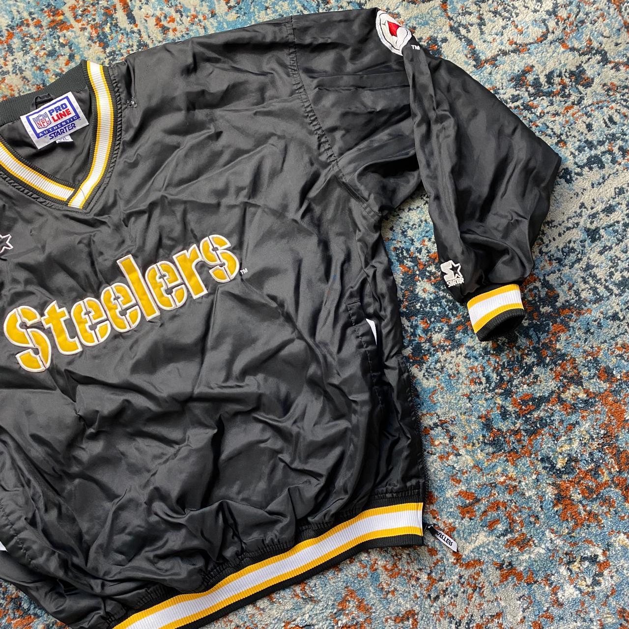 Vintage 90s Pittsburgh Steelers NFL PRO LINE - Depop