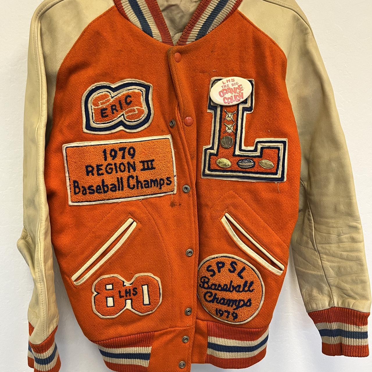 Real vintage letterman jacket - Depop