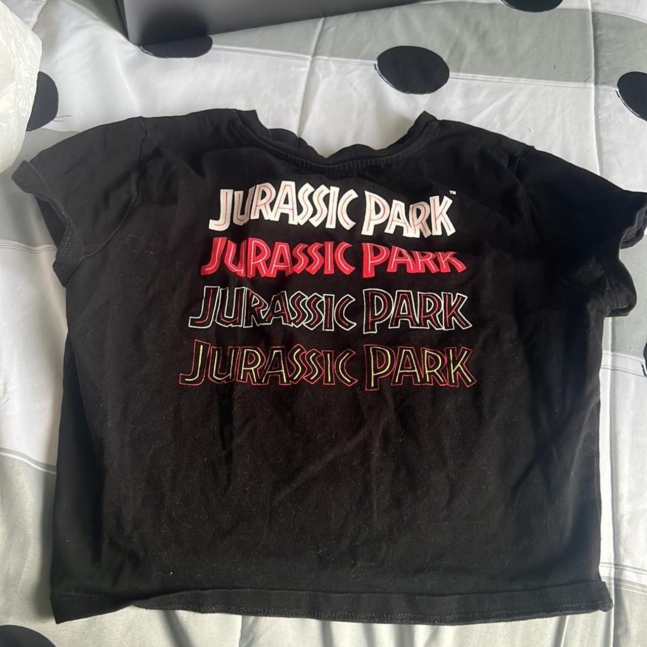 Jurassic park crop store top forever 21