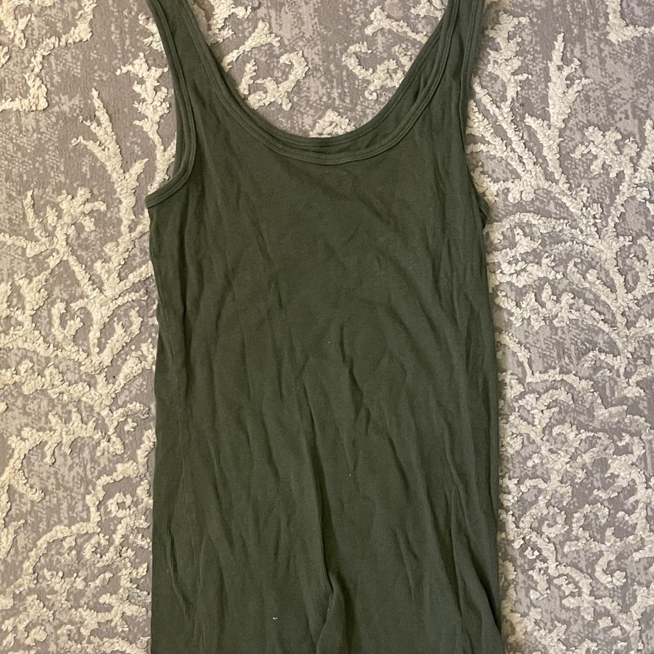 Basic green tank target brand - Depop