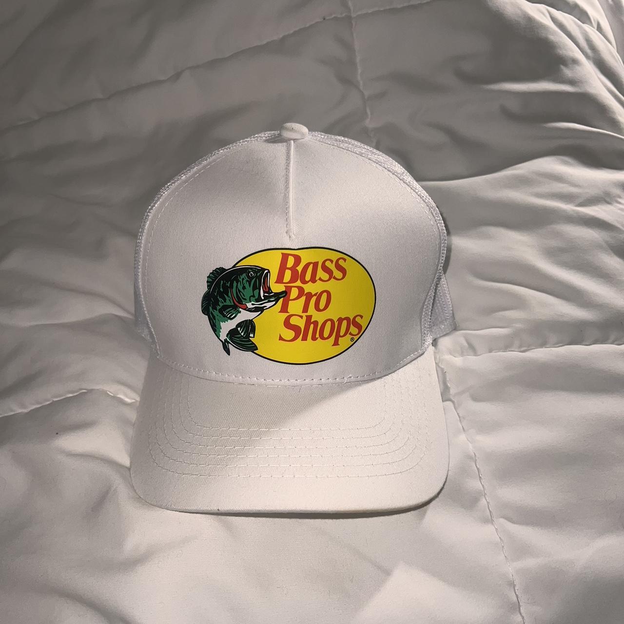 White Bass Pro Shops Cap 🤍 Never Worn Depop 6038