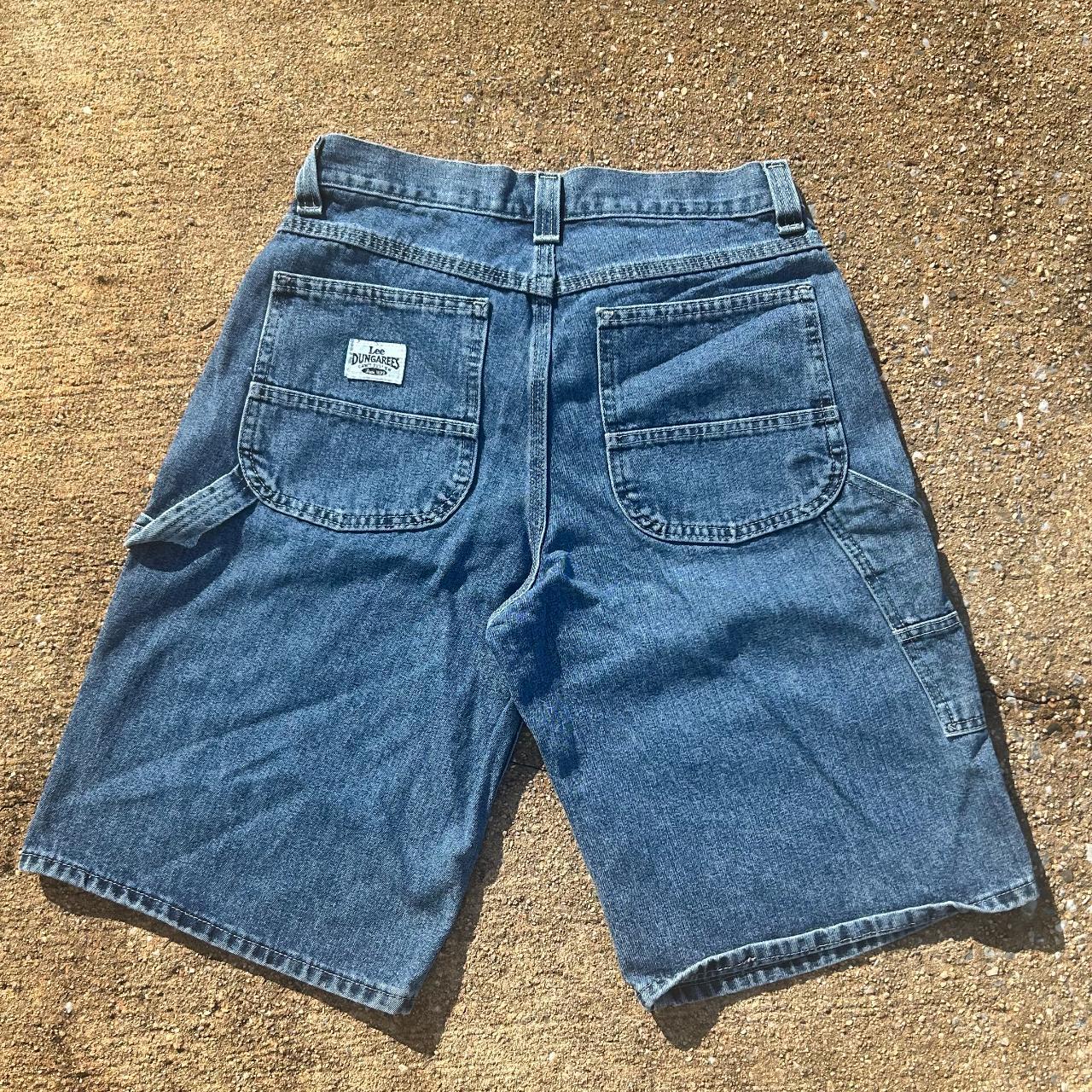 Lee Dungarees Jorts Size 30 Great Condition #lee - Depop