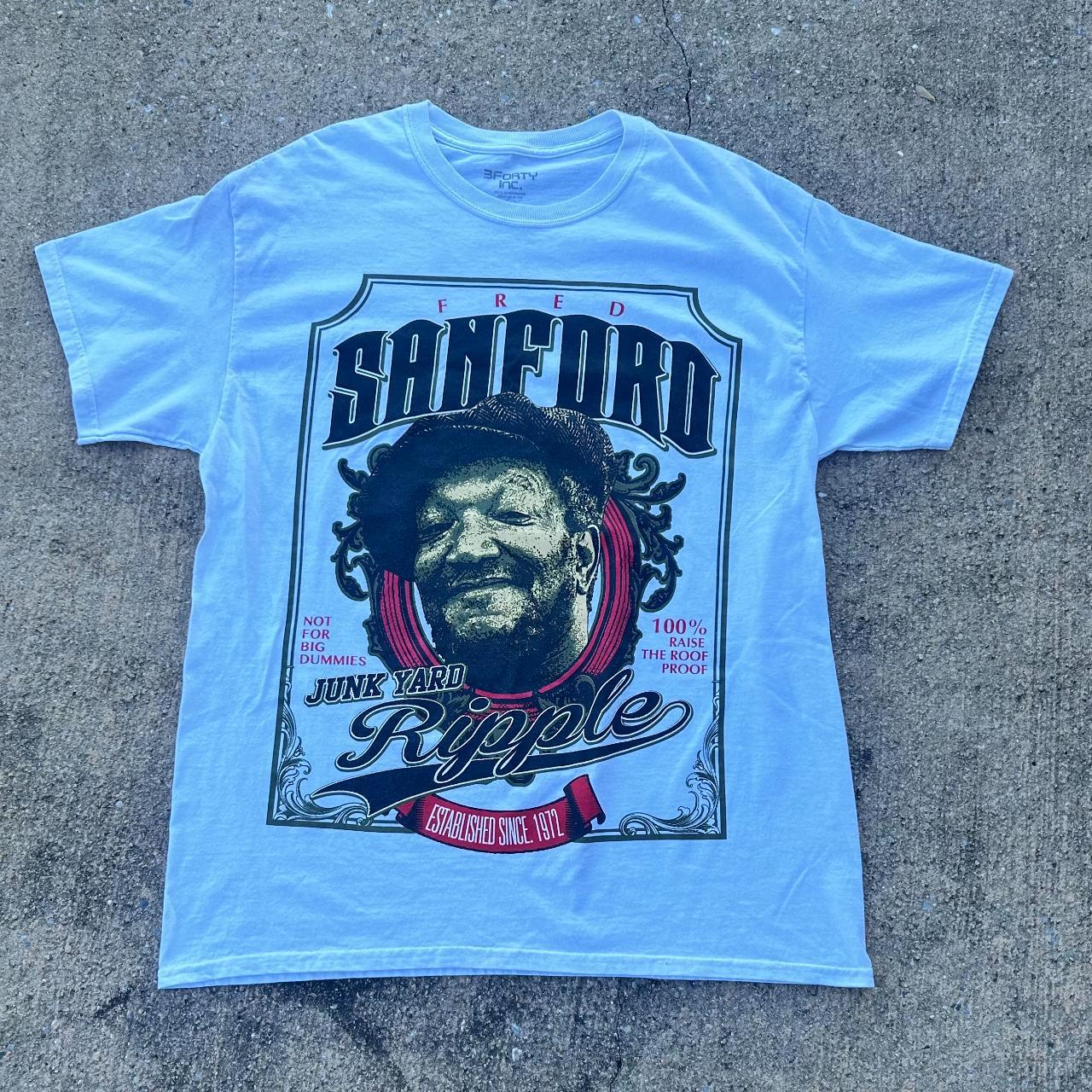 VTG Fred Sanford shirt TV show junkyard ripple... - Depop