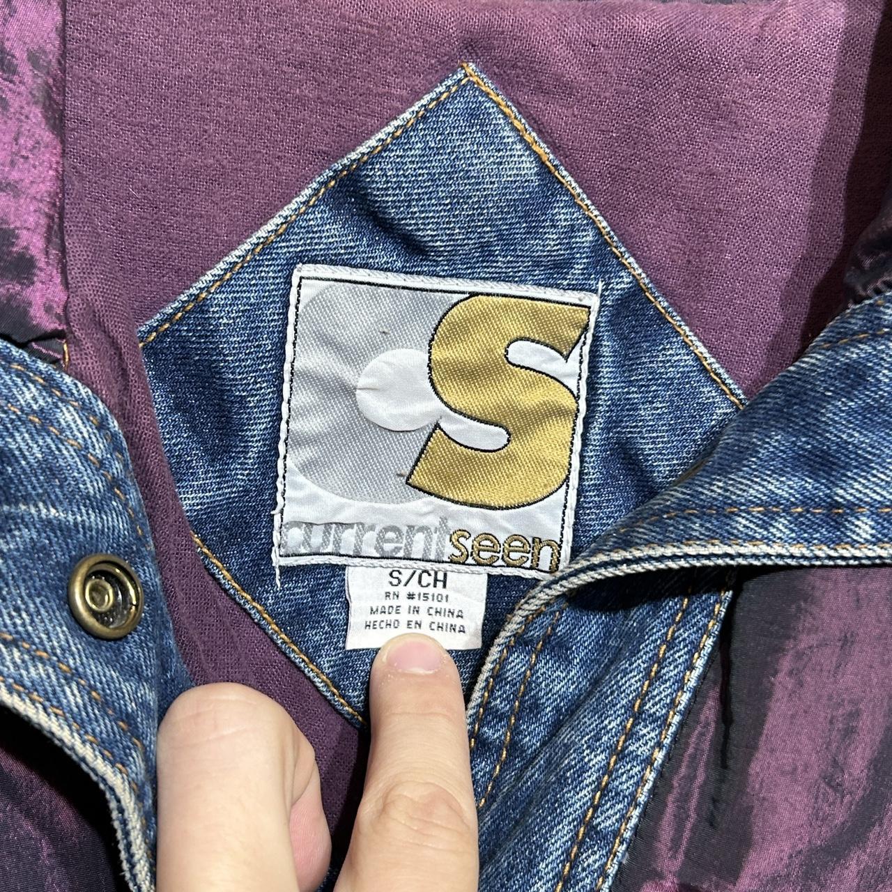 Current Seen Men's Jacket - Multi/Blue - M – Vint… - image 3