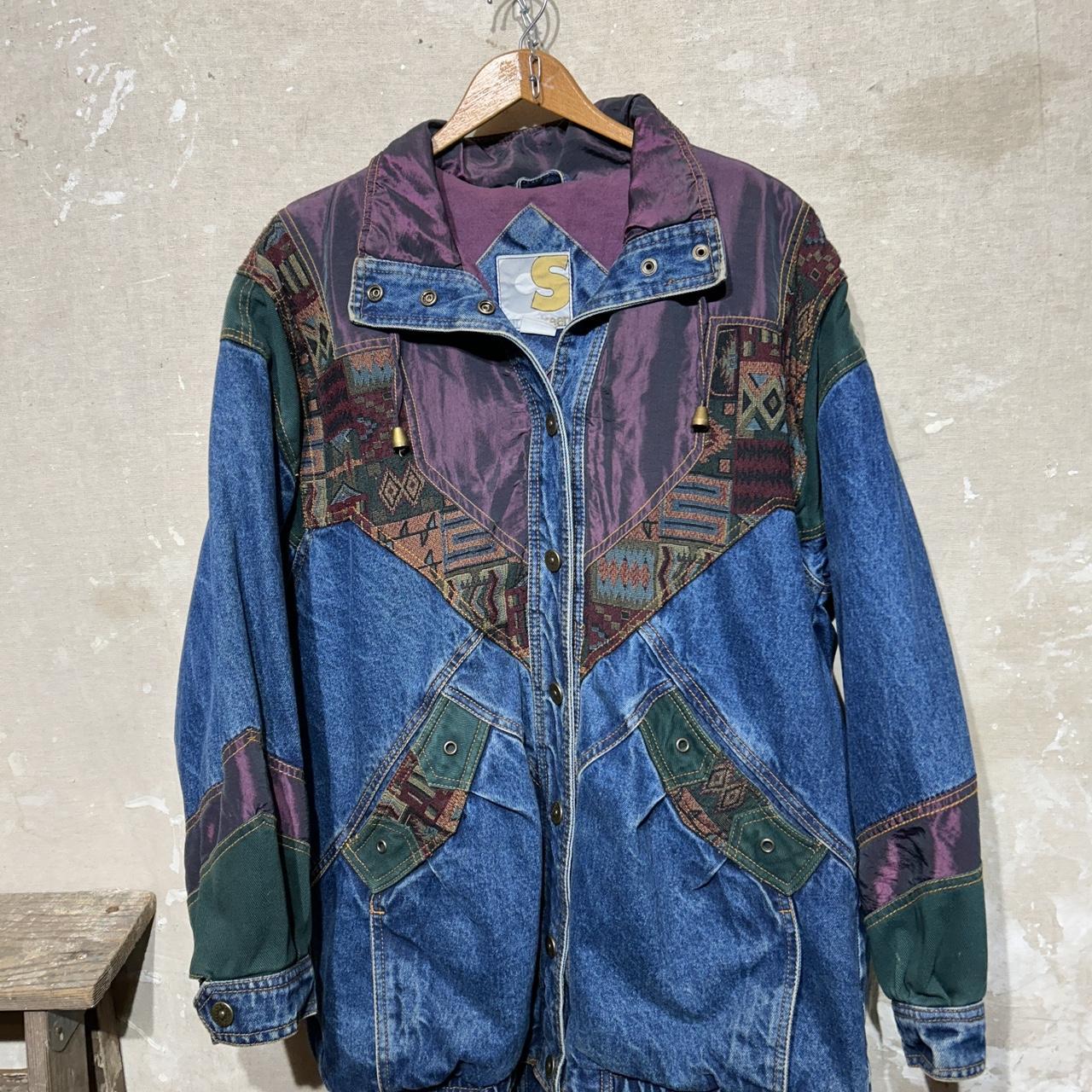 Current Seen Men's Jacket - Multi/Blue - M – Vint… - image 2