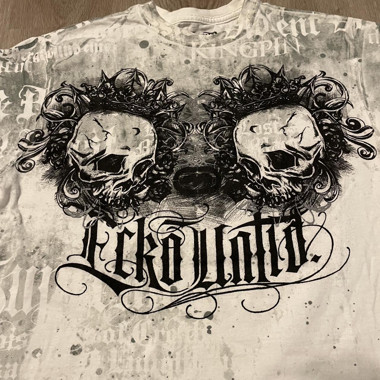 ENNOY CIRCLE Ē DRIP T-SHIRT (BLACK) L ENNOY ホワイト Tシャツ CIRCLE Ē DRIP T-SHIRT