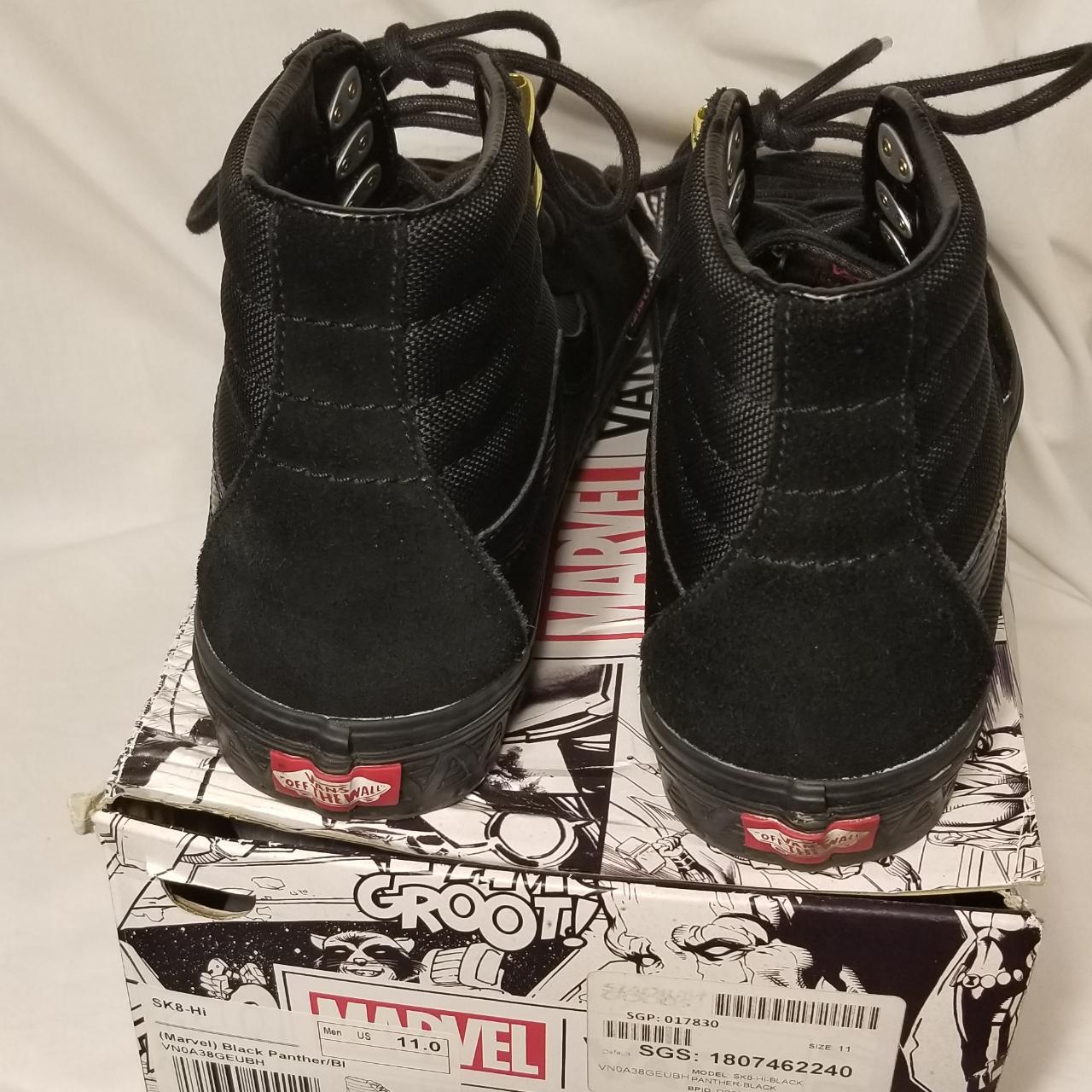 Sk8 Hi Black Panther Marvel Series 2018 Depop