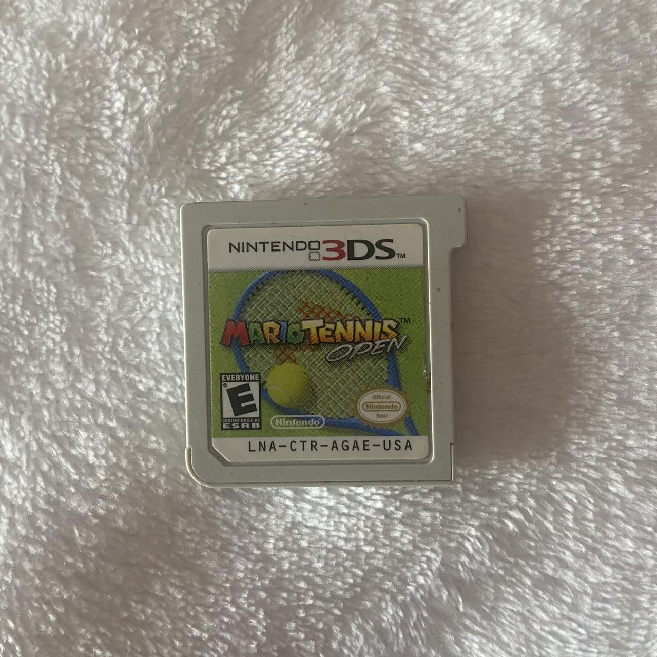 Nintendo 3Ds Mario Tennis Game - Depop