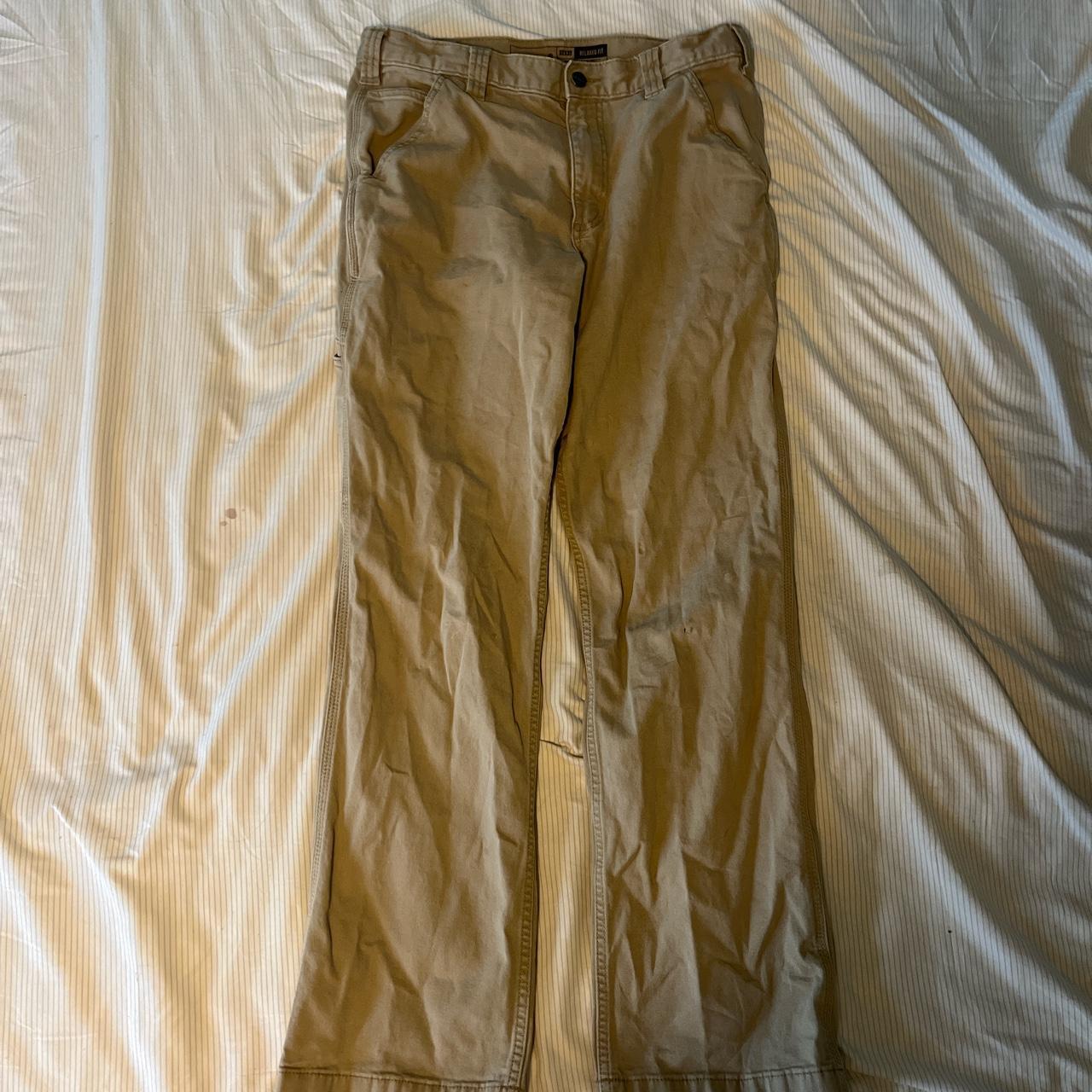 Carhartt 32x32 loose fit workwear pants baggy... - Depop