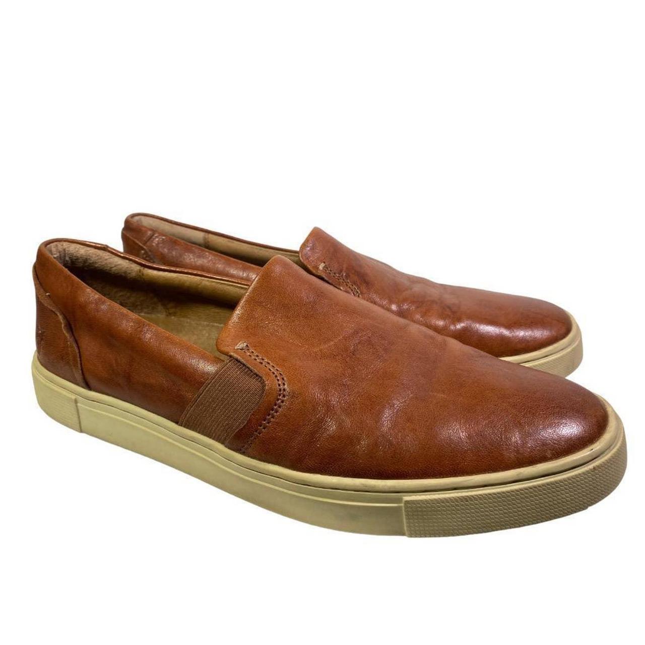 Frye ivy slip on clearance cognac