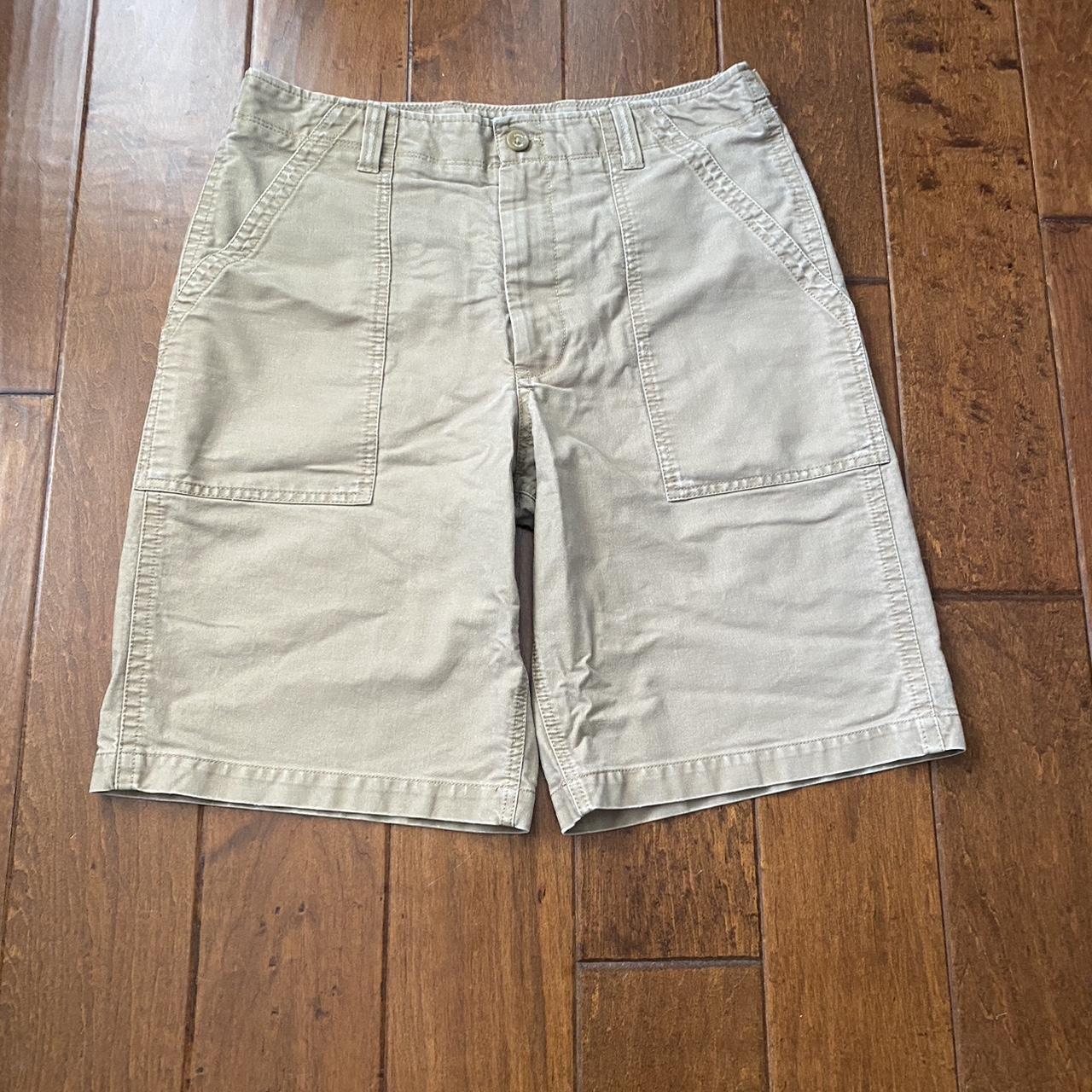Banana Republic Men's Tan Shorts Depop