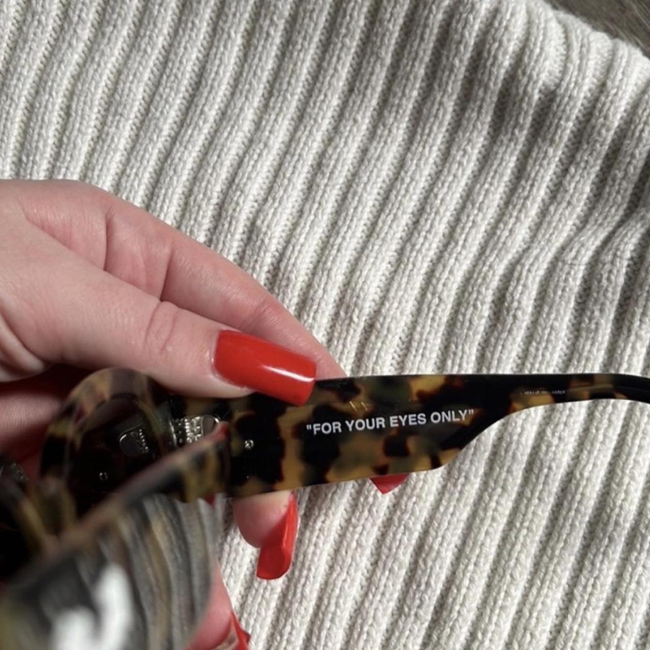 Off-White Women's Brown Sunglasses (4)