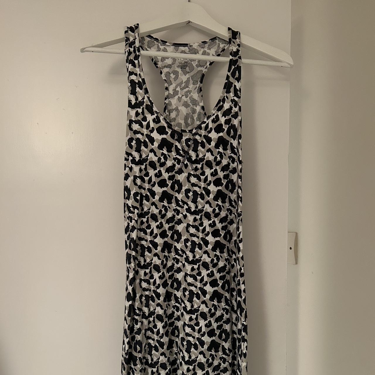 calvin klein cheetah print dress - Depop