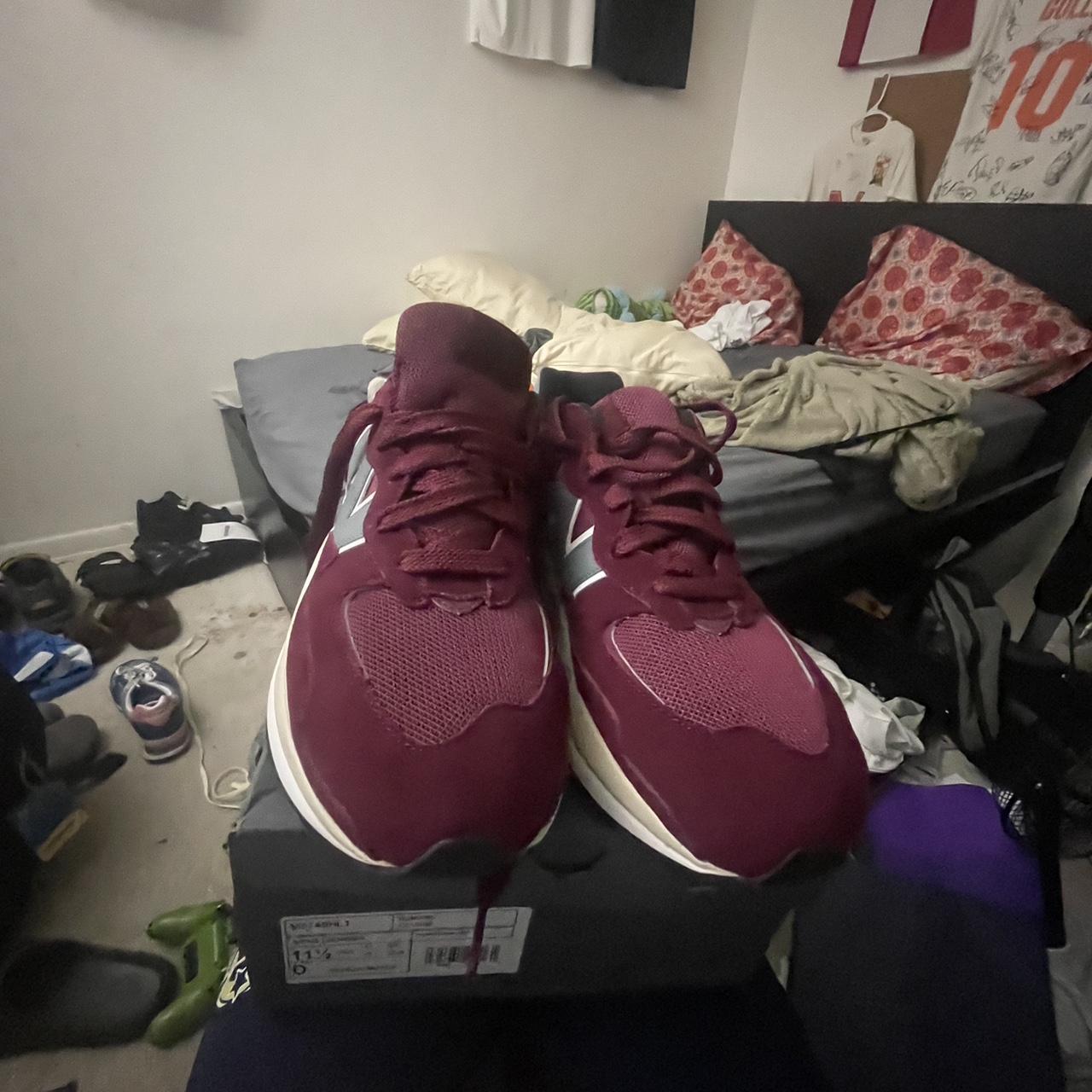 Womens burgundy online new balance