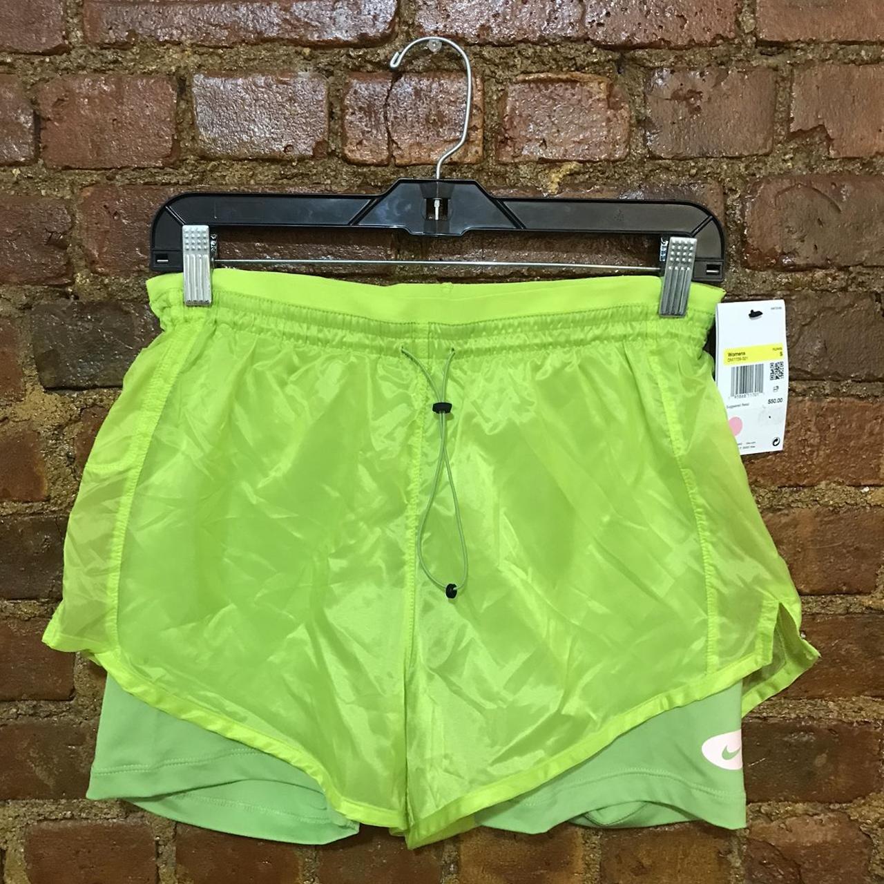 neon womens nike shorts