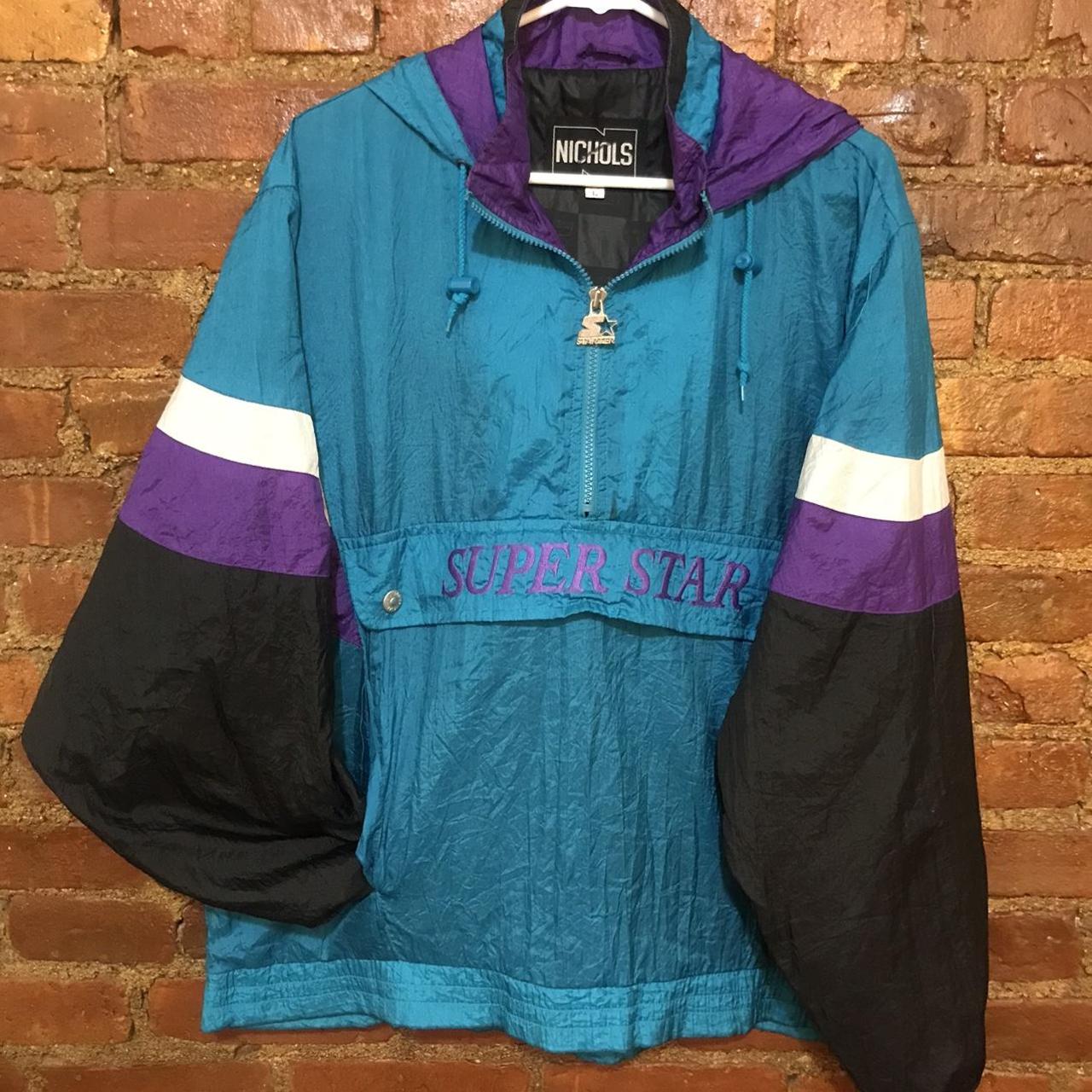 Starter Men's Jacket - Purple - L