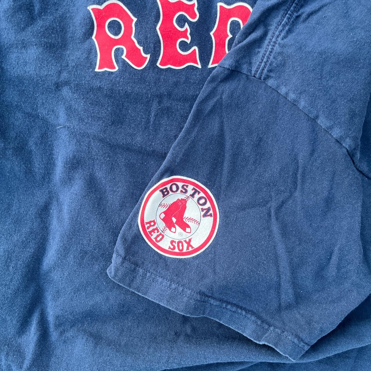 Vintage Nike Boston Red Sox tshirt. Vintage red - Depop