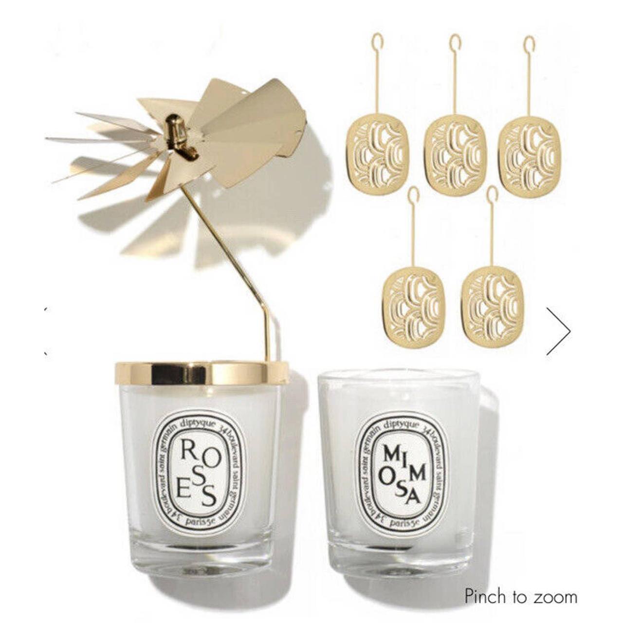 DIPTYQUE LE REDOUTÉ CAROUSEL SET 140G outlet Roses & Mimosa