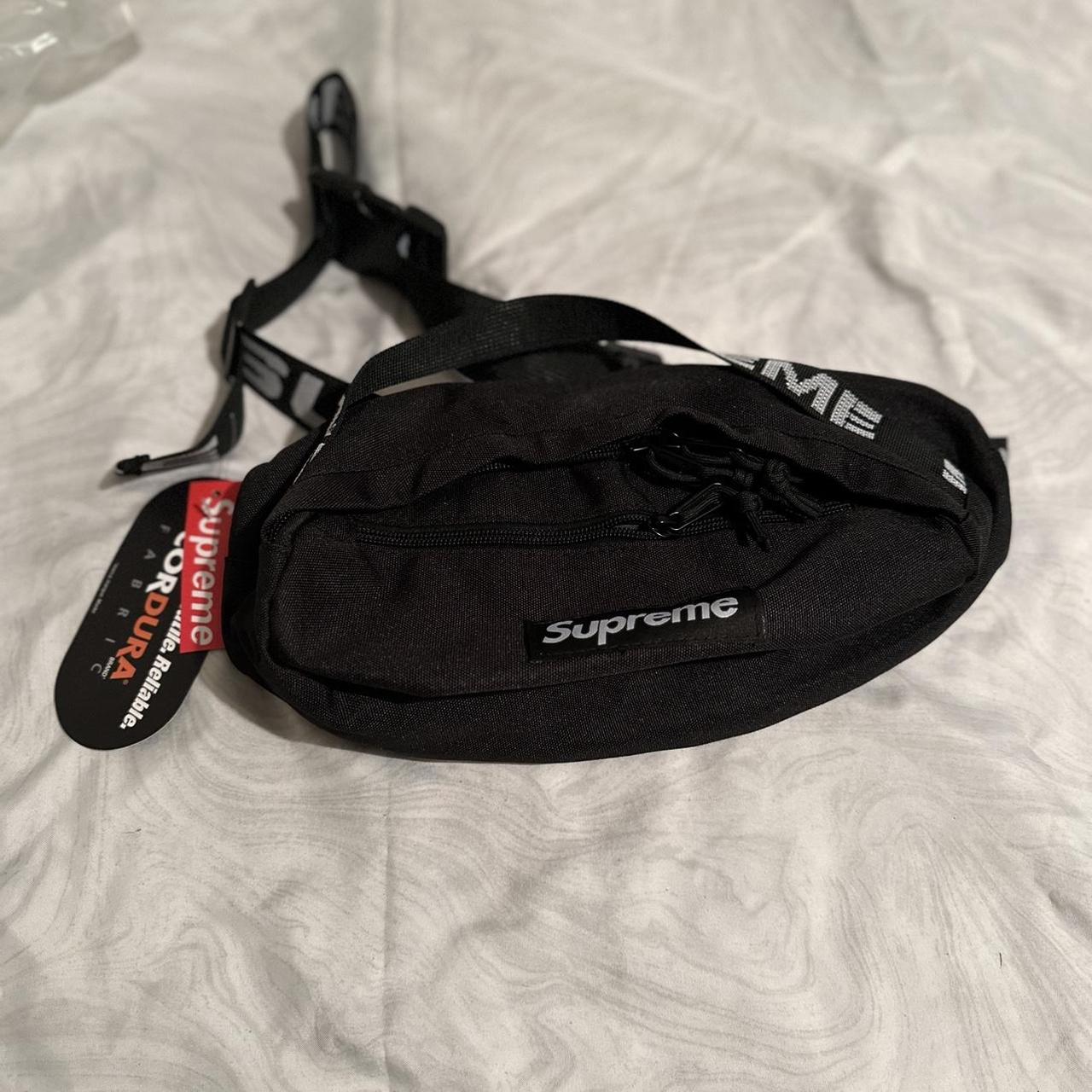 Brand New Supreme SS18 Shoulder Bag - Black Cordura Fabric With Tags