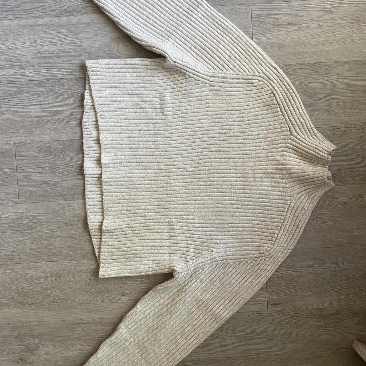 Zara cozy knit sweater - Depop