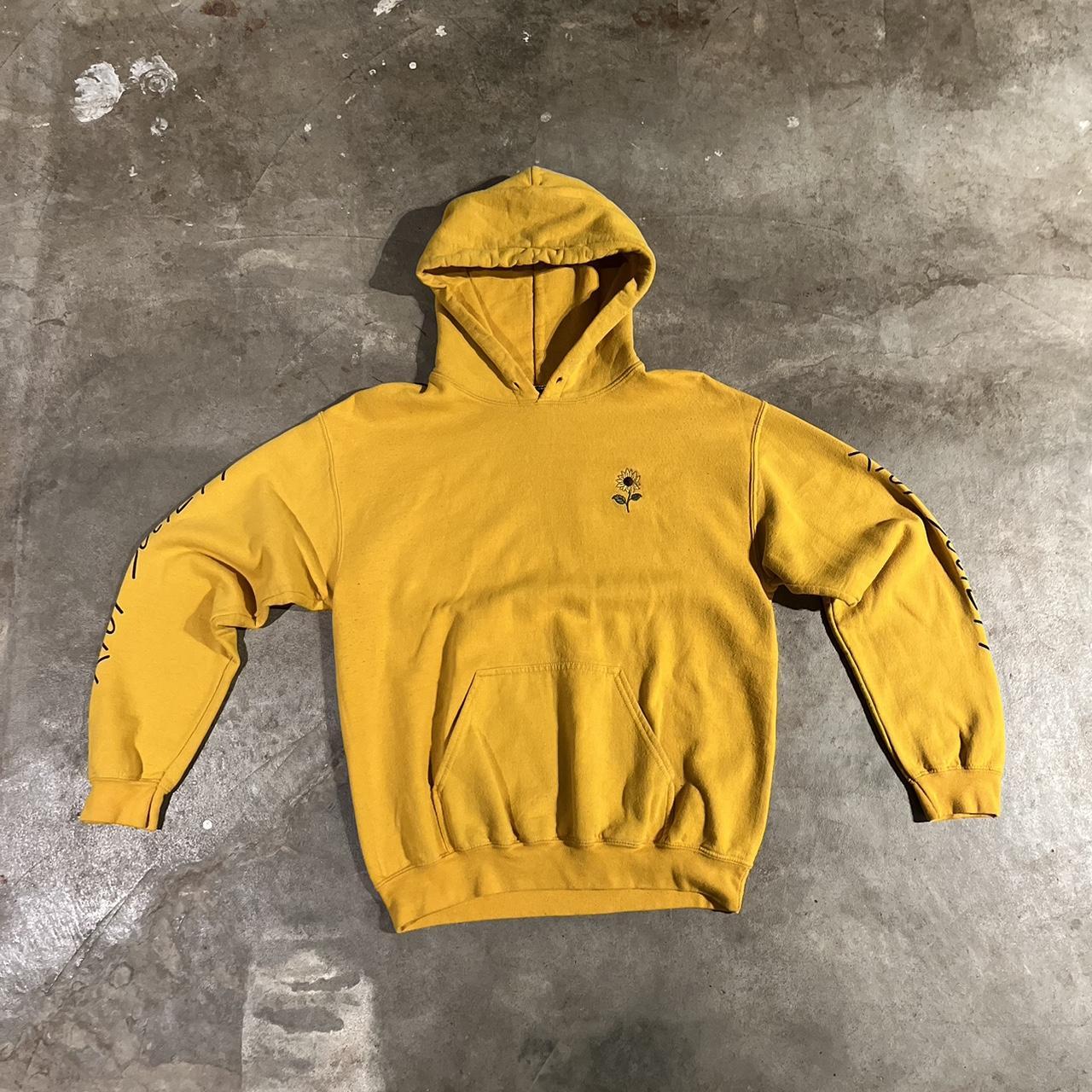 Riot society yellow hoodie sale