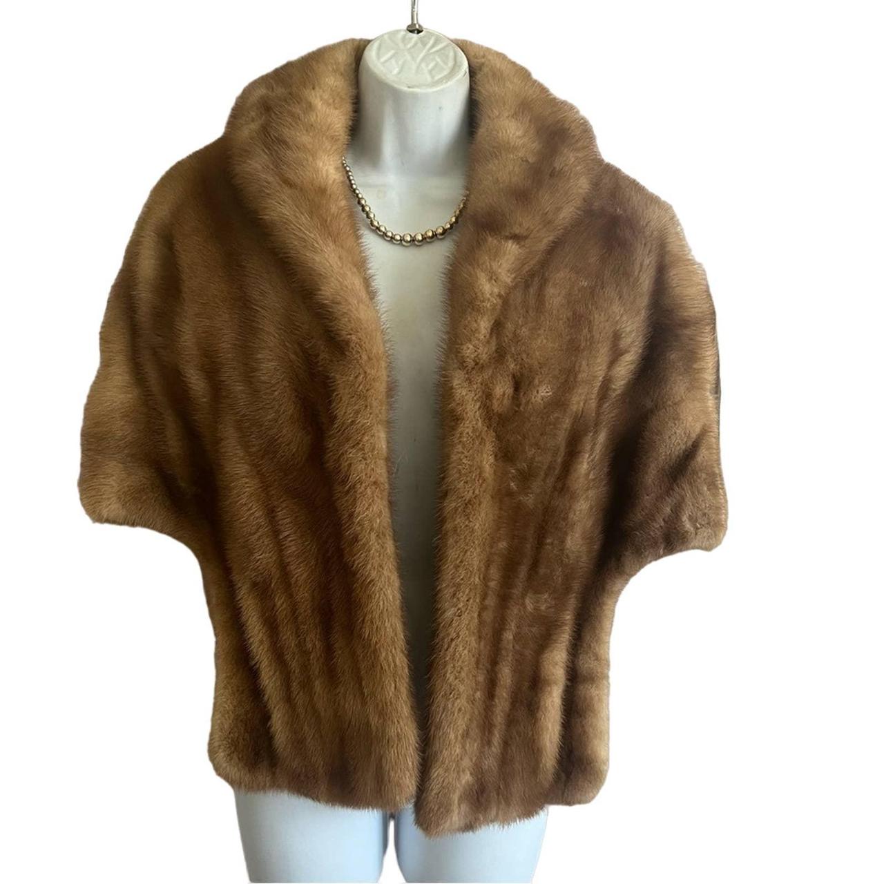 Vintage mink clearance wrap