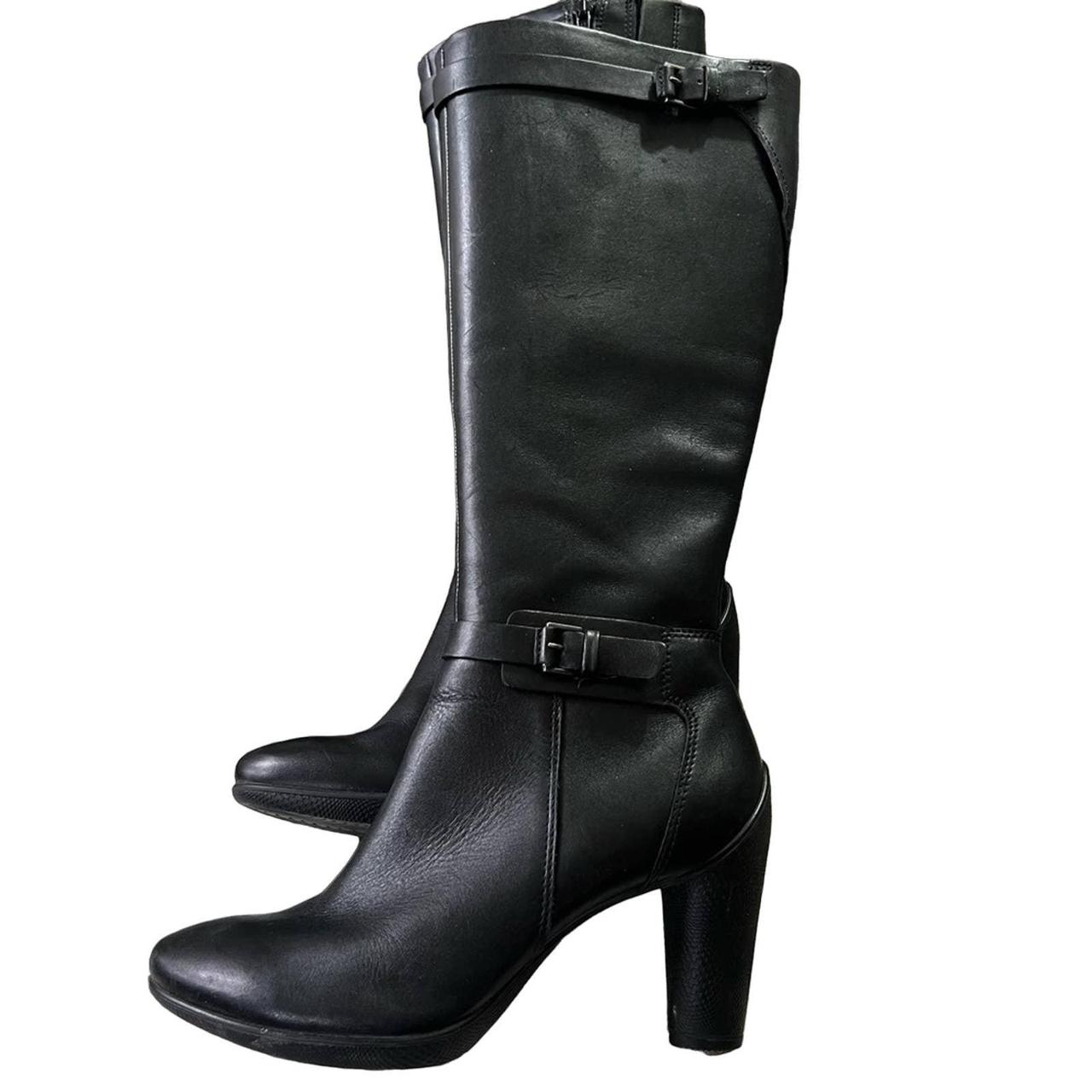 Ecco high heel sales boots