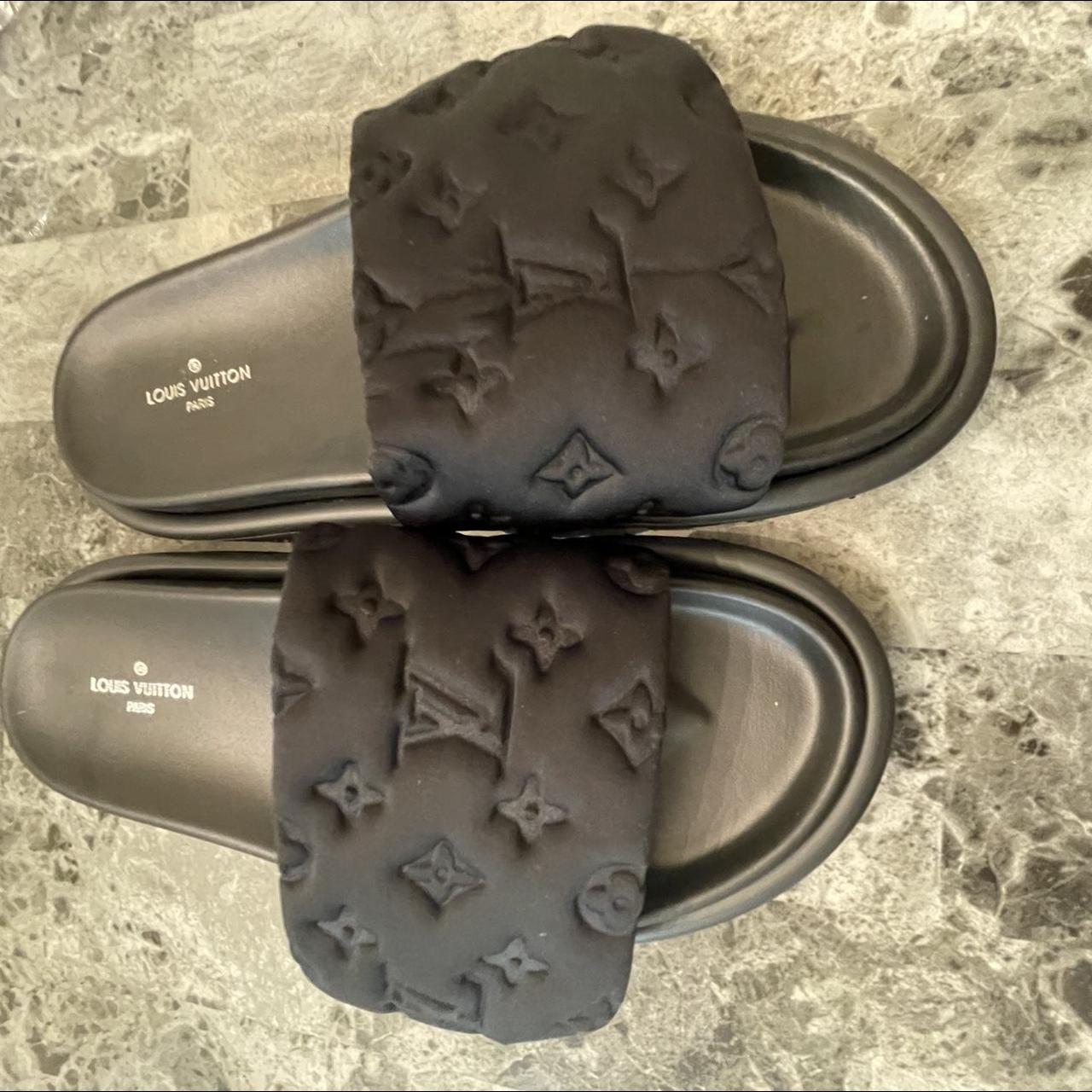 louis vuitton nike slides