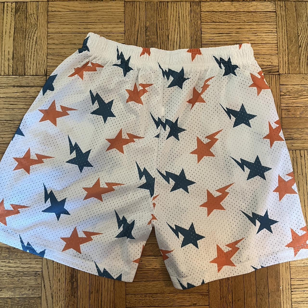 Eric emanuel x bape shorts size Large. Summer - Depop