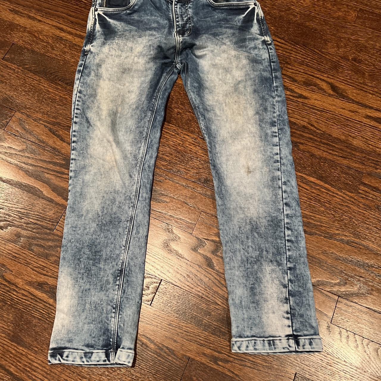 Mens armani distressed outlet jeans