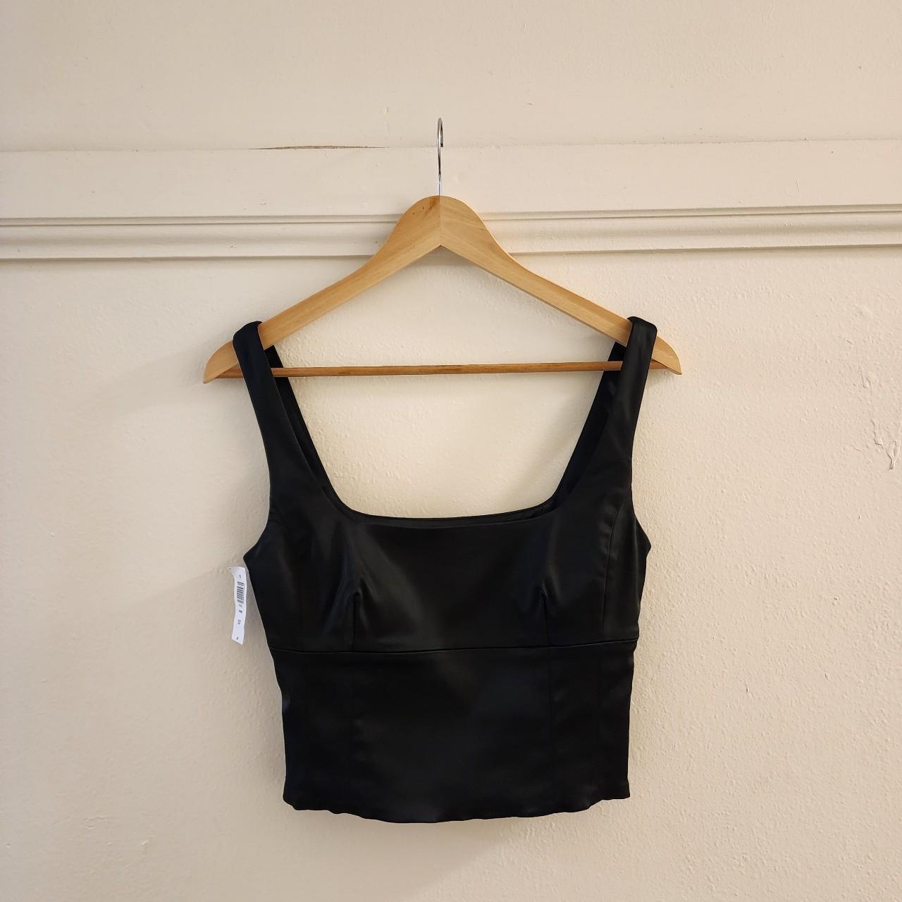 This cropped top is best suited for B-cup cleavage... - Depop