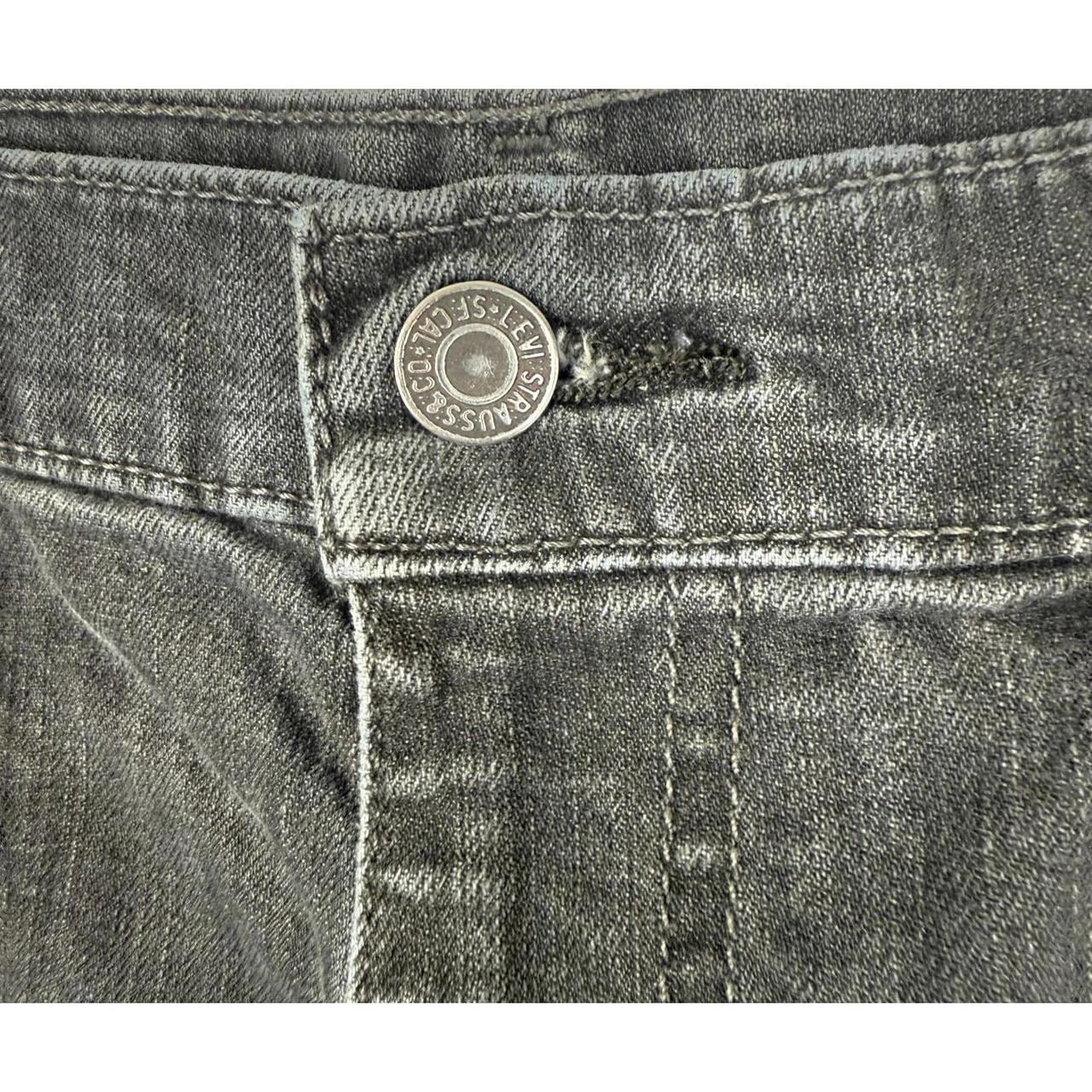 Levi's Men's Jeans - Black - 33" – Vintage Levis … - image 6