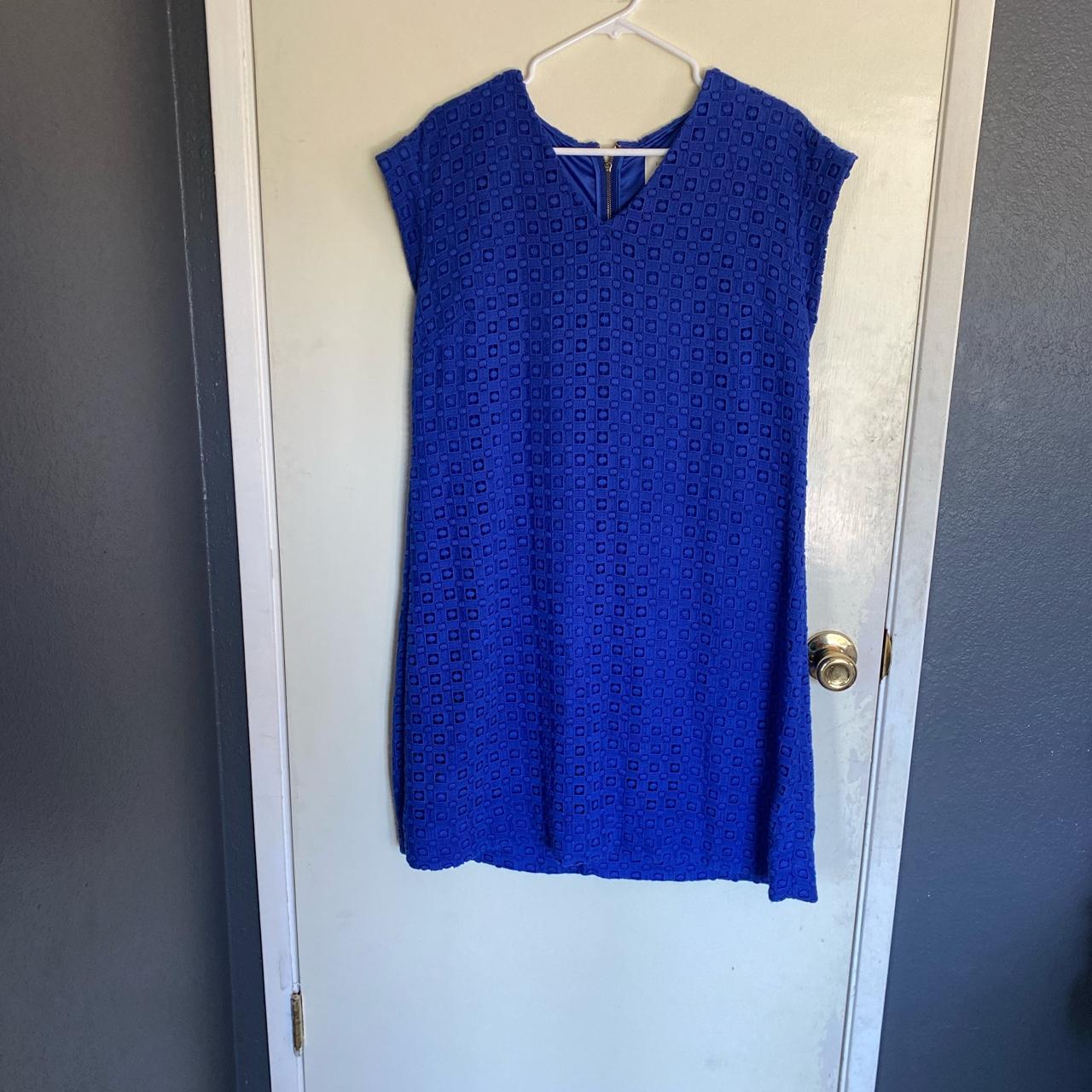 Kate spade hotsell blue lace dress