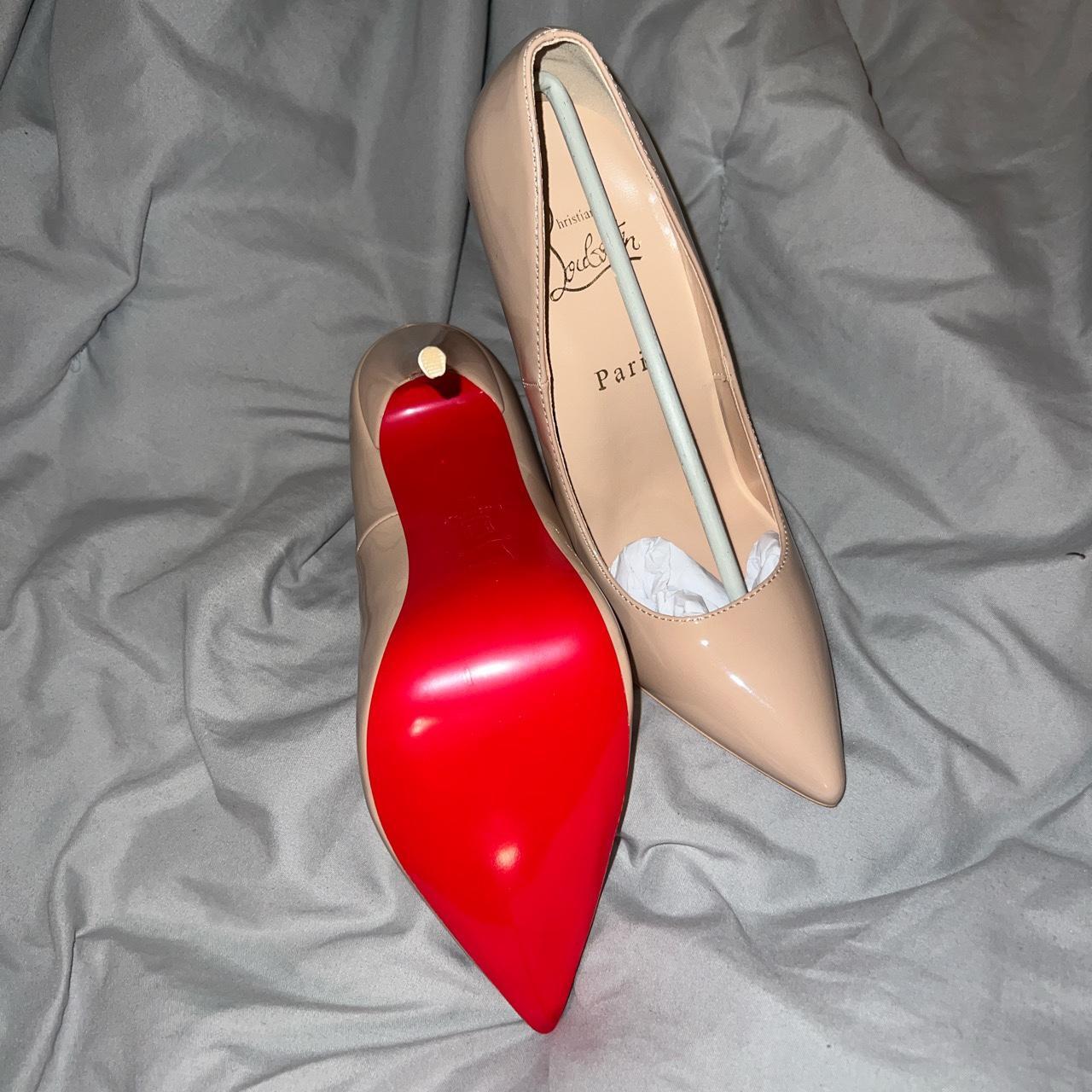 Christian Louboutin Heels barely worn size - Depop