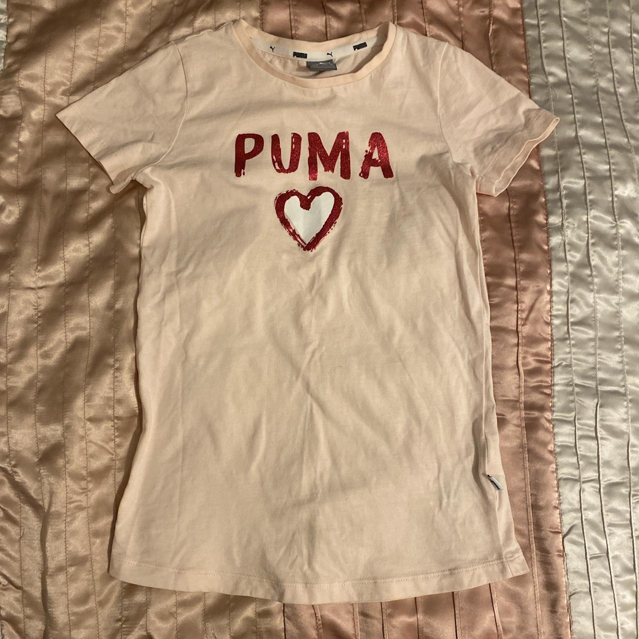 Puma t shirts on sale for girls