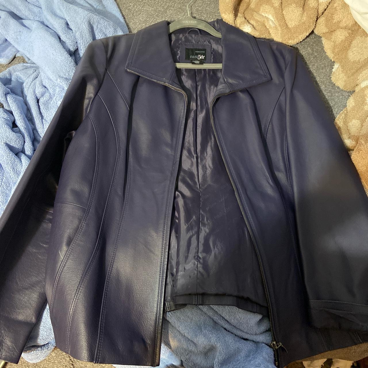 East 5th clearance leather jacket new