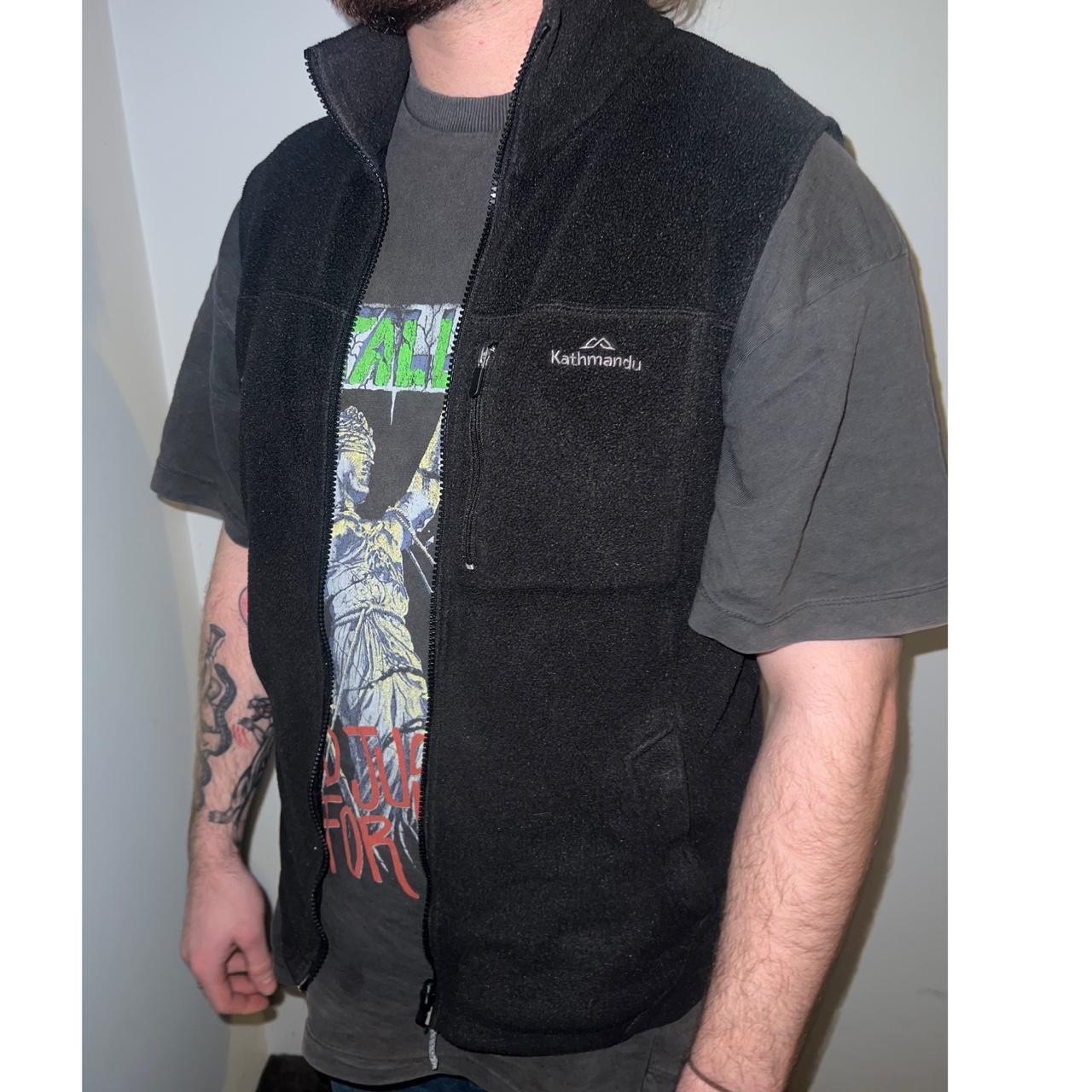 Kathmandu Women's Black Vest Depop