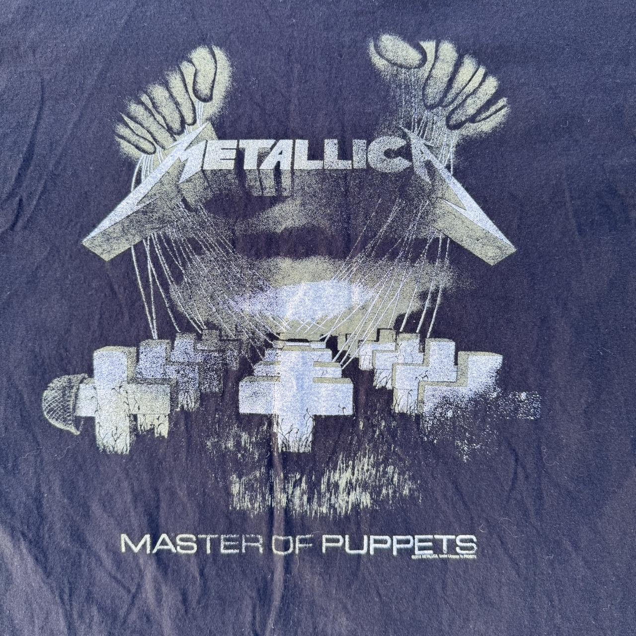 Metallica Master of Puppets 2015 promo tshirt... - Depop