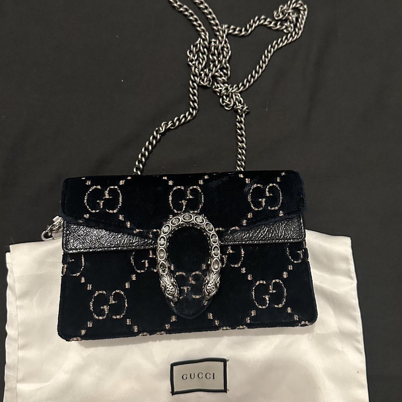 Gucci velvet bag on sale dionysus