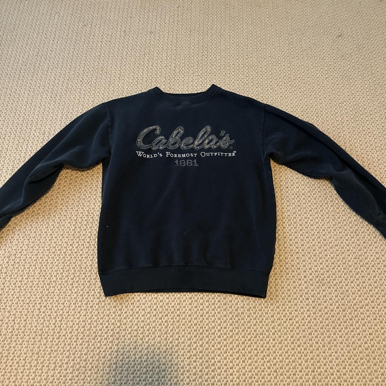 Cabelas crew neck sweatshirt hotsell