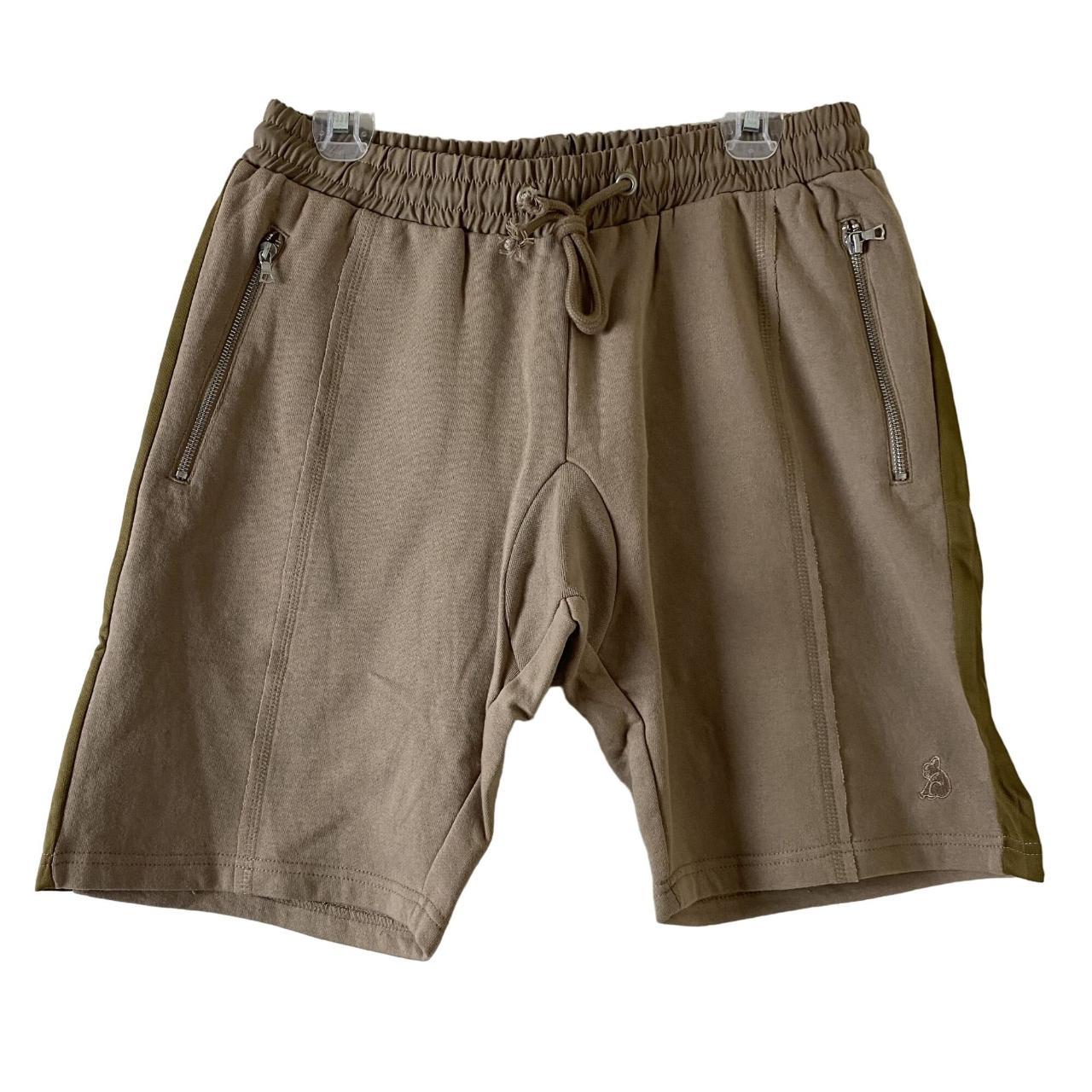 Kuwalla Tee Men's Khaki and Brown Shorts