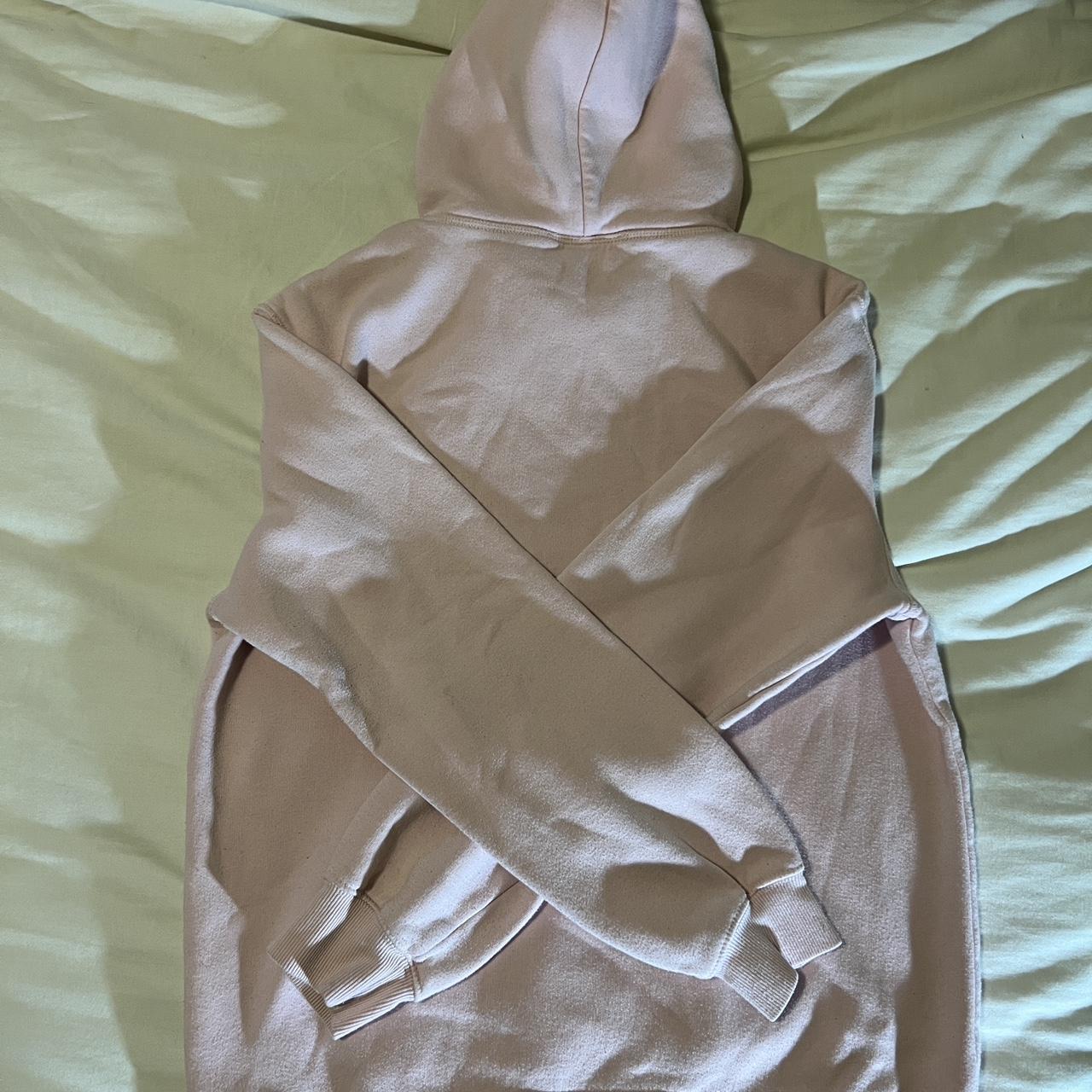 H&M Relaxedfit Hoodie Pink M H&M Plain Pink... Depop